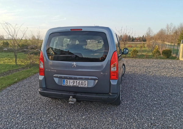 Peugeot Partner cena 25950 przebieg: 174000, rok produkcji 2012 z Białystok małe 191